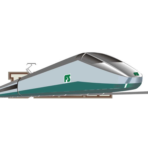 印花矢量圖男童交通工具火車灰色免費素材