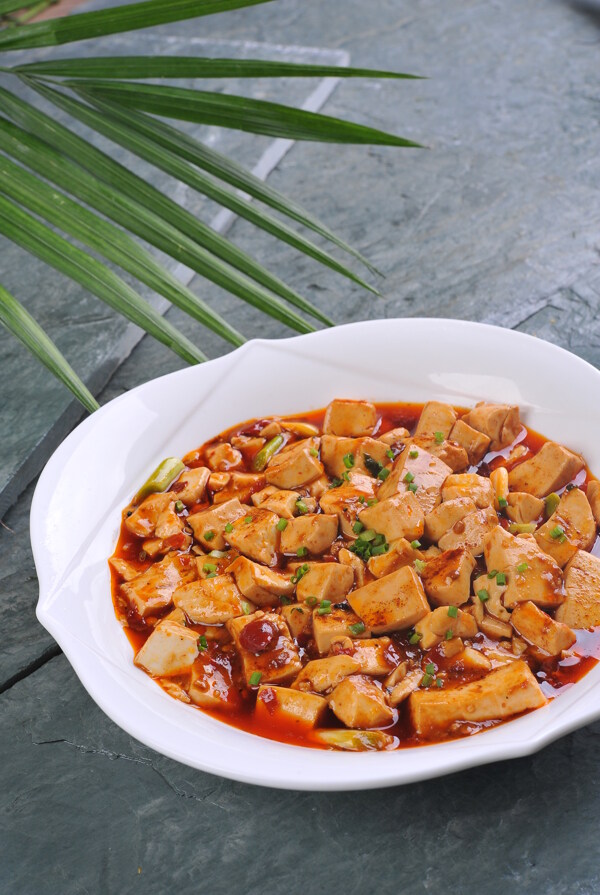 麻辣豆腐圖片