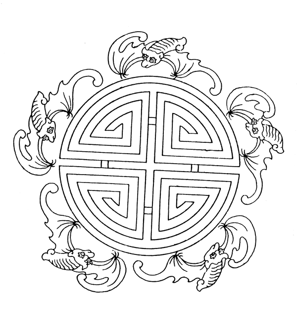 蝙蝠環(huán)形圖案