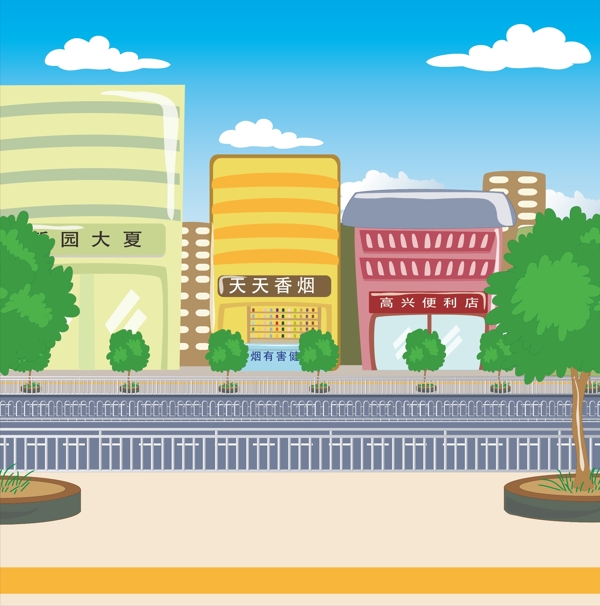 城市風(fēng)景圖片