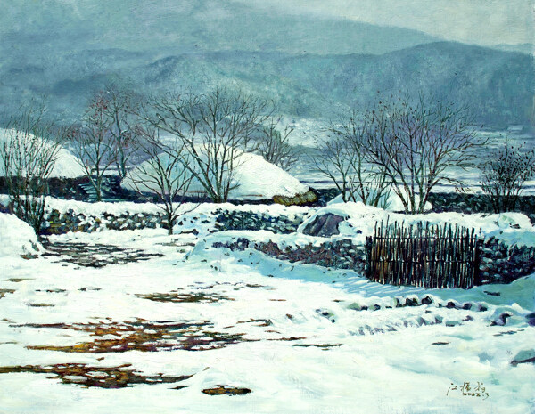 雪景圖片