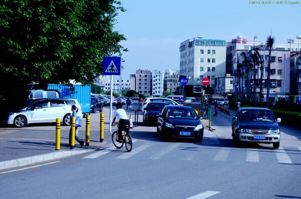 公路上的汽車圖片