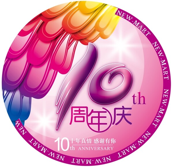 10周年慶海報