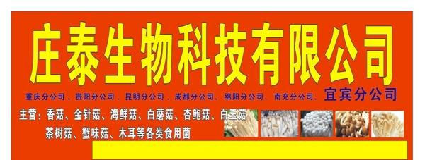蘑菇招牌
