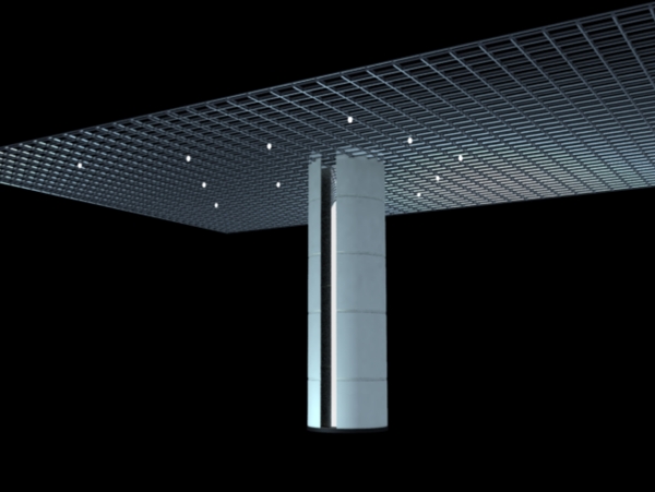 展廳柱子3D模型