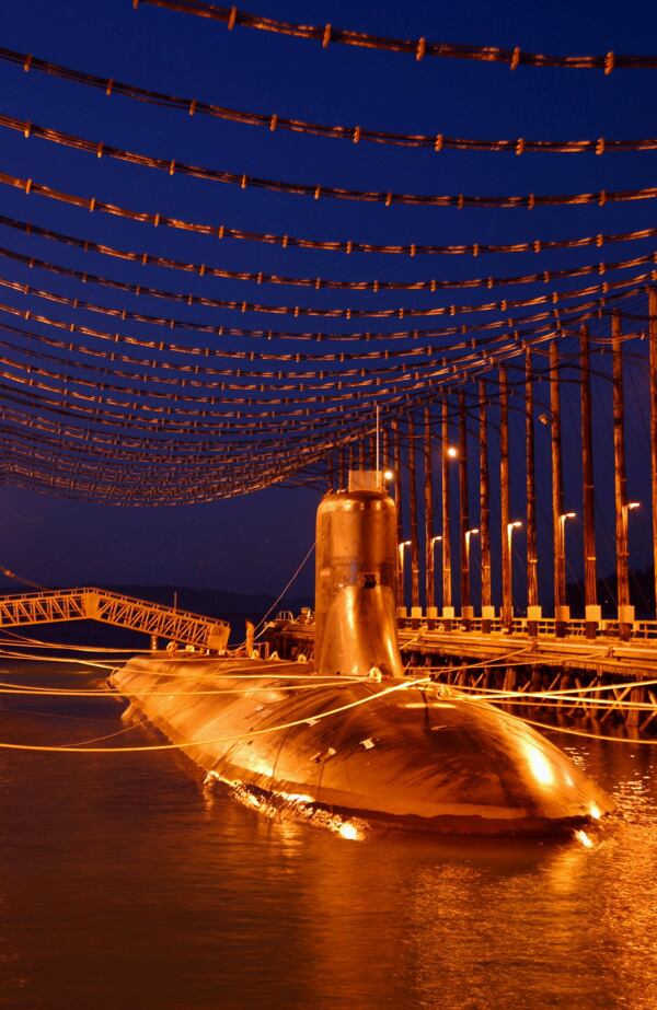 吉米卡特号核潜艇图片
