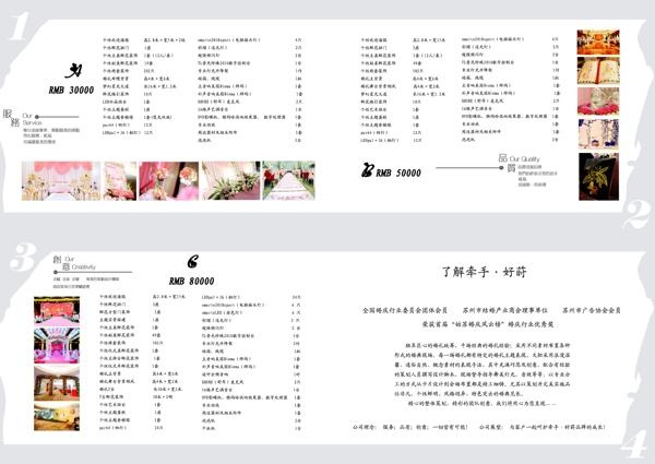畫冊設(shè)計價目表圖片