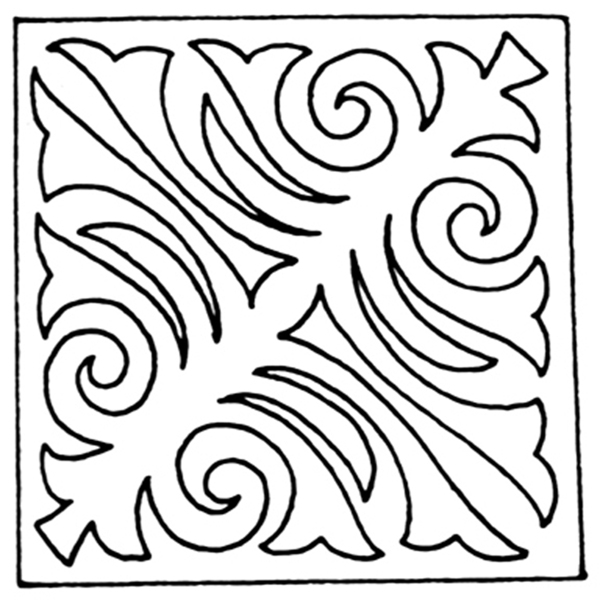 團(tuán)花紋樣傳統(tǒng)圖案0062
