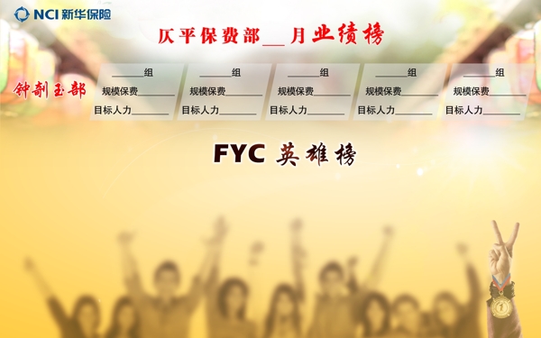 新華保險(xiǎn)業(yè)績(jī)榜圖片