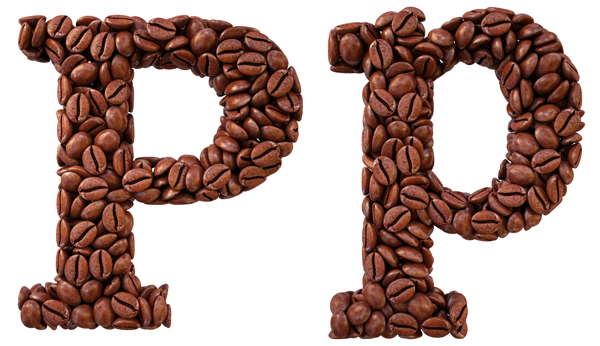 字母P设计