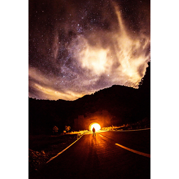 星空光的背景
