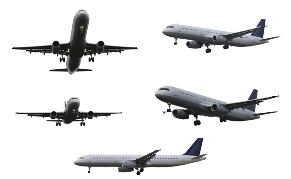 许多飞机图片