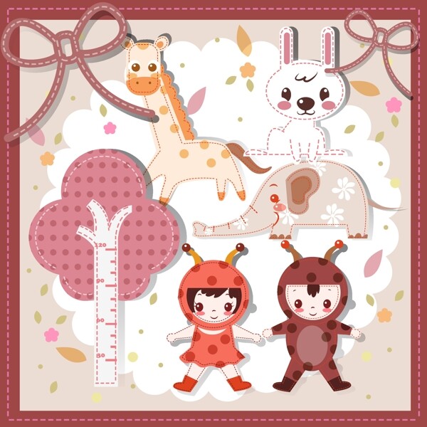 韓國兒童卡通插畫032