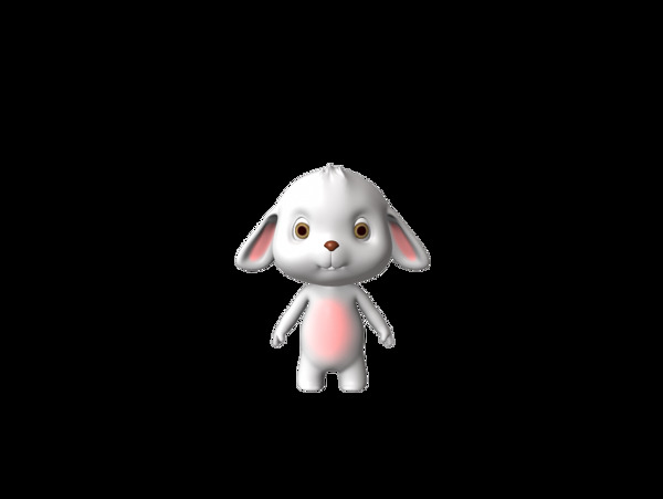3D模型兔子