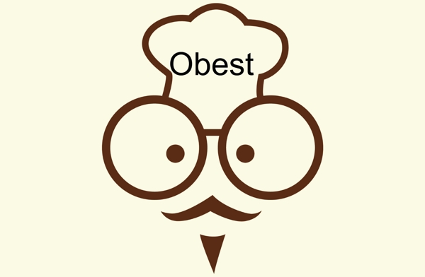 欧贝莎面包logo图片