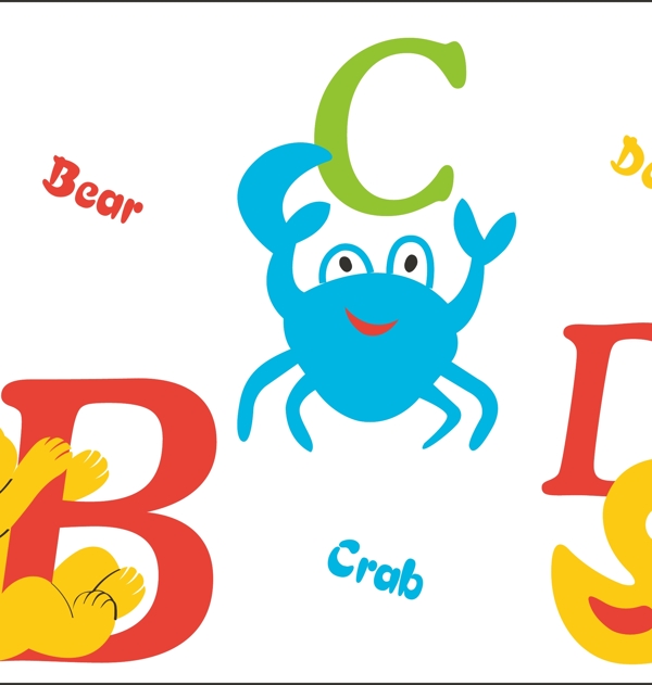字母動物圖片