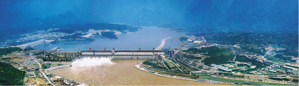 长江三峡全景图片