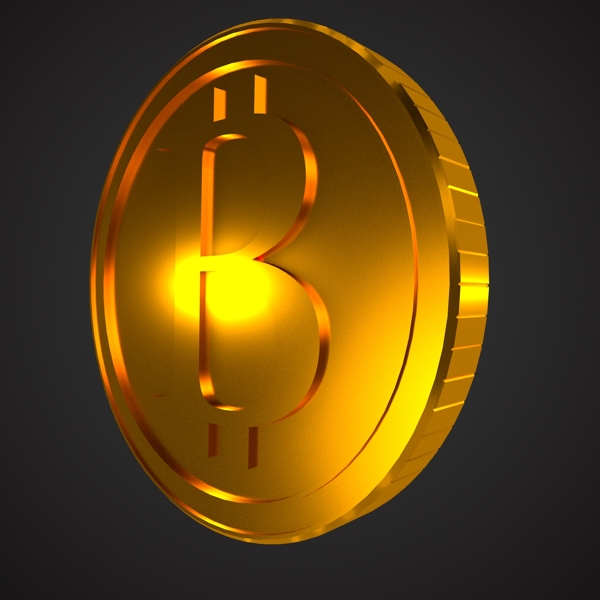 比特幣25D3D金幣立體錢