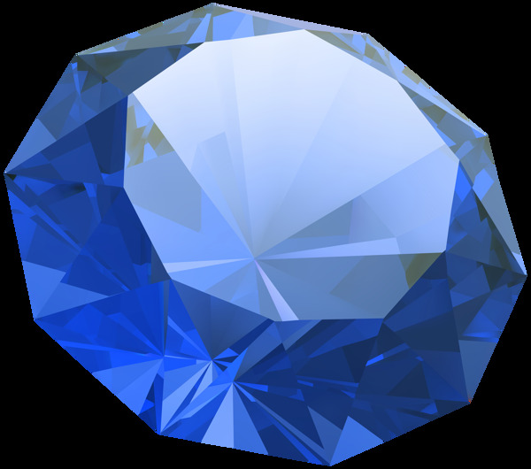 蓝宝石照片免抠png透明图层素材