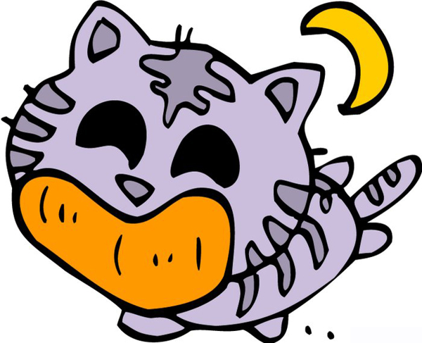 位图卡通动物老虎可爱卡通色彩免费素材