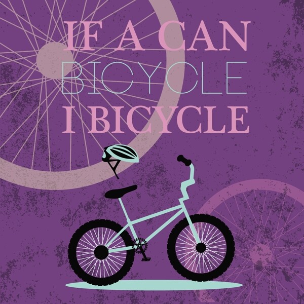 自行车海报设计