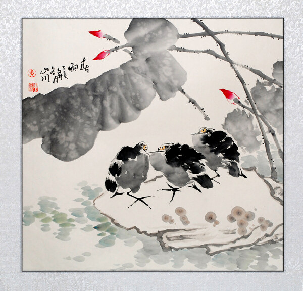 中國(guó)水墨畫圖片