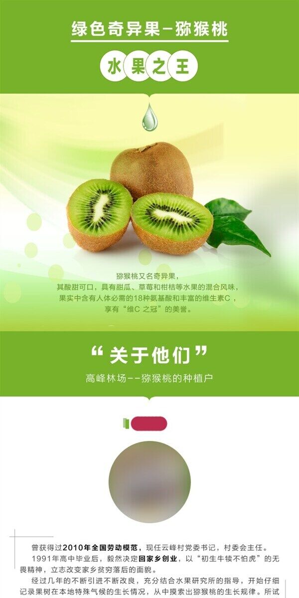獼猴桃淘寶素材