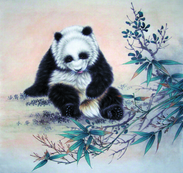 熊貓圖圖片