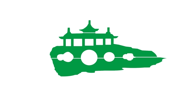 五亭桥标志图片