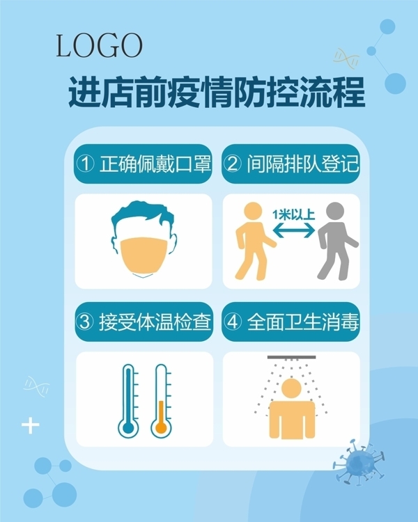 疫情防控新冠肺炎商場(chǎng)