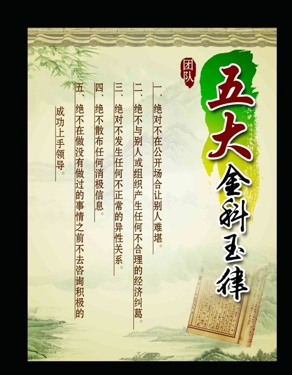 金科玉律圖片