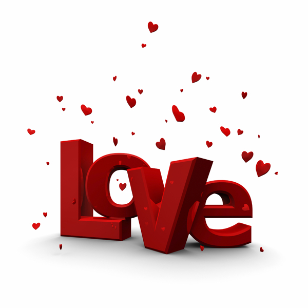 3D情人節(jié)love素材