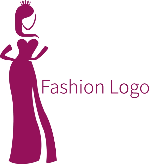 时尚女装性感标志logo