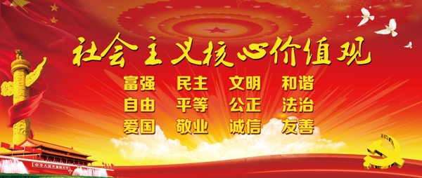 社會主義核心價值觀黨