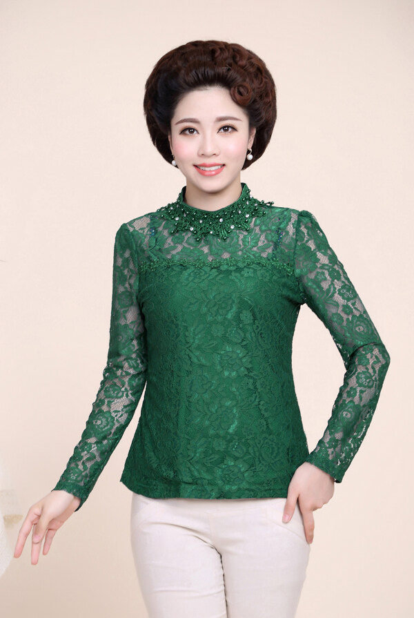 女裝媽媽裝淘寶女裝婦女裝圖片