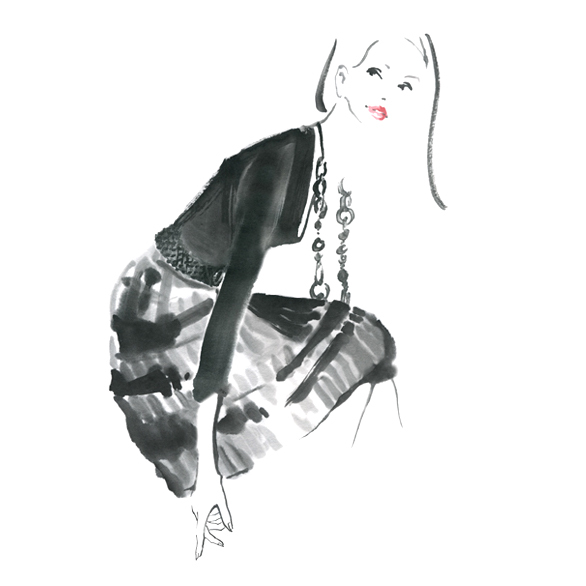 位圖插畫時(shí)尚插畫人物插畫插畫師免費(fèi)素材