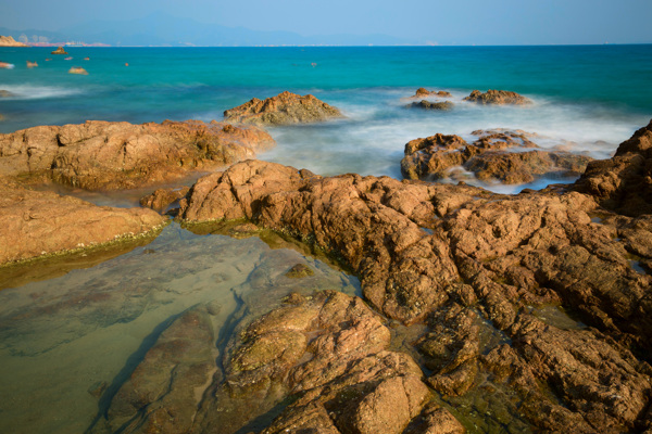 深圳背仔角海灘風景