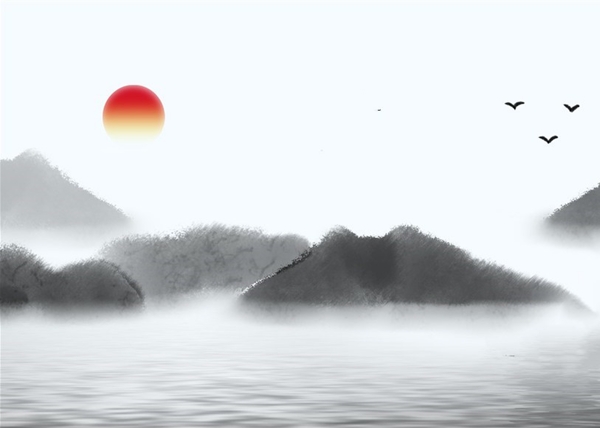 中國(guó)風(fēng)背景