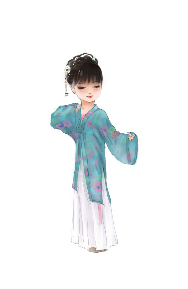 手繪人物圖片
