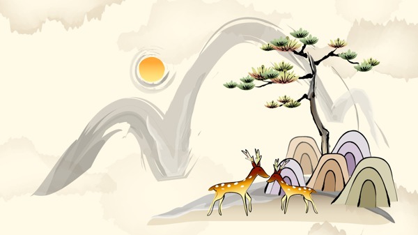 長頸鹿素材