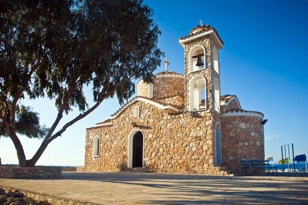 塞浦路斯教堂风景图片