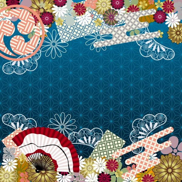 花矢量背景圖