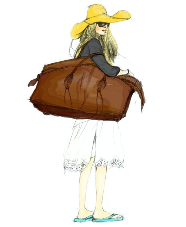 位圖插畫時尚插畫人物插畫插畫師免費(fèi)素材