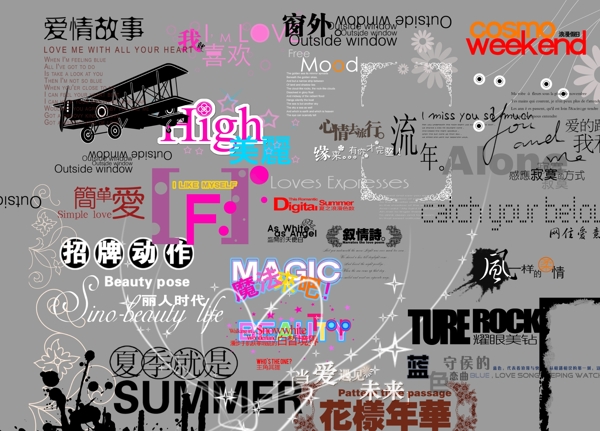字體