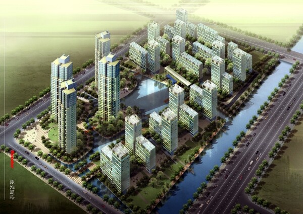 苏州工业园二区04地块概念设计建筑设计分层套图PSD0056