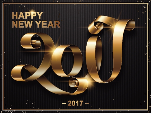 2017年主題酷炫矢量背景素材