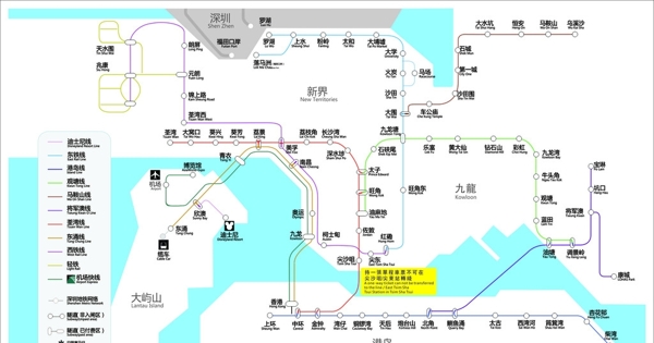 香港地铁路线图金紫荆广场赛