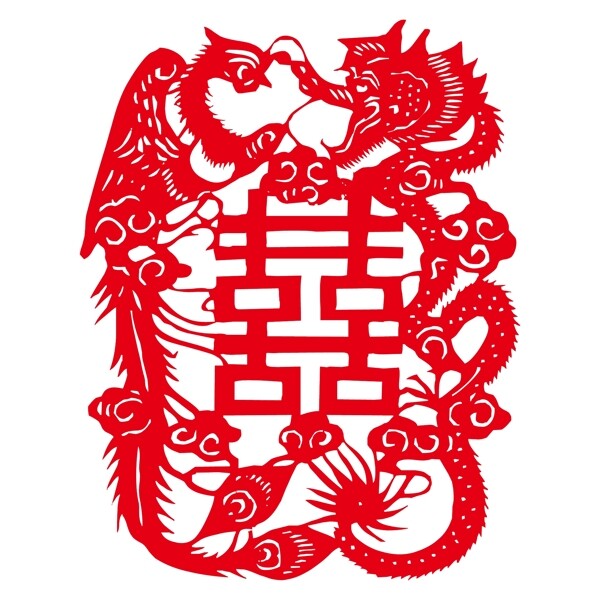 矢量圖風(fēng)格中國風(fēng)民族風(fēng)剪紙免費(fèi)素材