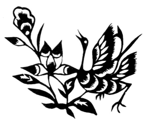 0085花鳥圖案裝飾圖案