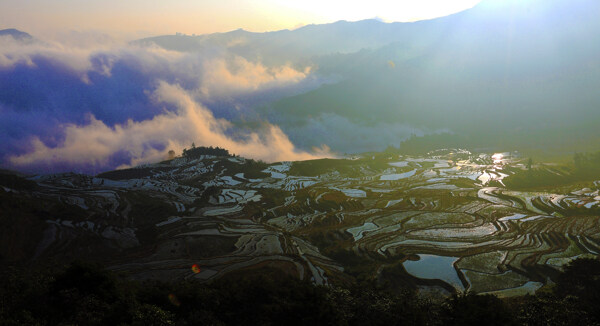 云南元陽(yáng)風(fēng)景